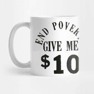 end poverty Mug